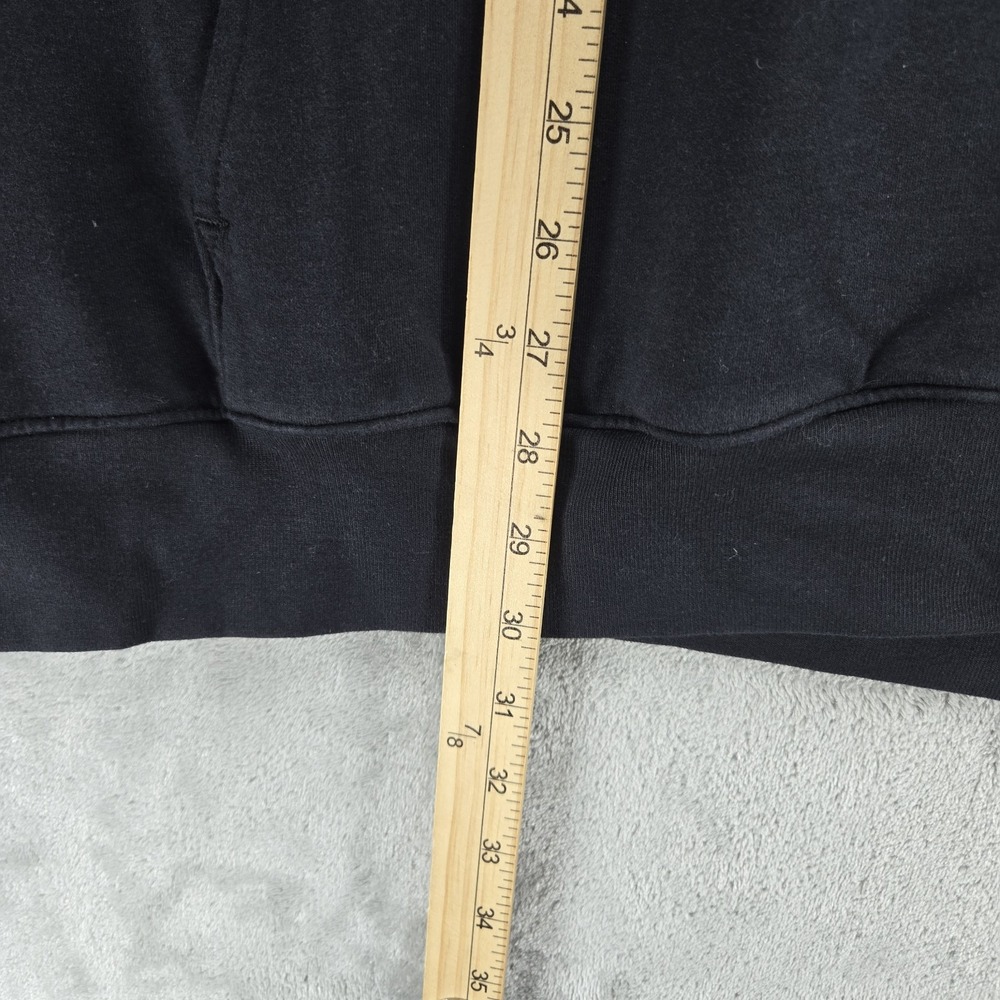 Brooklinen Sweatshirt Men's XXL Black Dekalb 1/4 Zip The Loungewear Collection - Picture 4 of 5